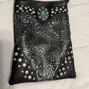 American Bling Western Style Crossbody Purse